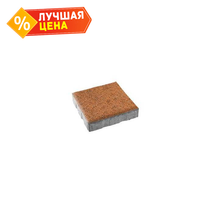 Плитка тротуарная Квадрум Б.5.К.6 Листопад гладкий Арабская ночь 500х500х60 мм