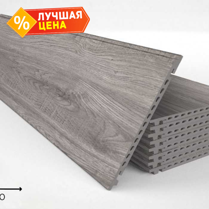 Керамогранитная плита FAVEKER GA16 для НФС, Ordesa Gris, 1200х355х18 мм