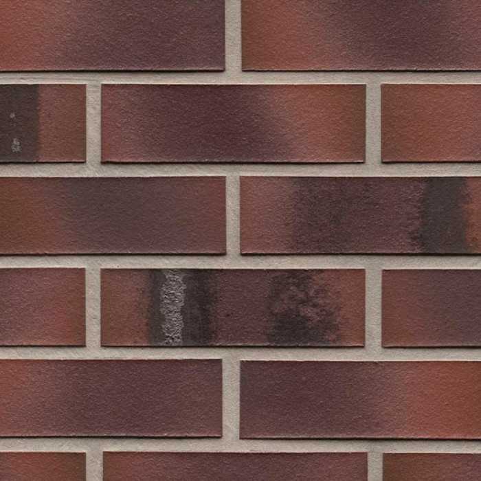 Клинкерная плитка ручной формовки Feldhaus Klinker NF 14 R561 carbona carmesi maritimo 240х71х14 мм