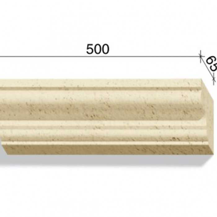 Элемент для наличников и карнизов White Hills Тиволи 720-10, 500х65х130