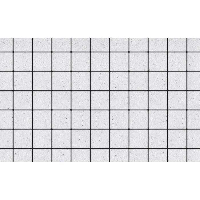 Плитка тротуарная Квадрат (ЛА-Линия) Б.3.К.6 Стоунмикс белый 100х100х60 мм